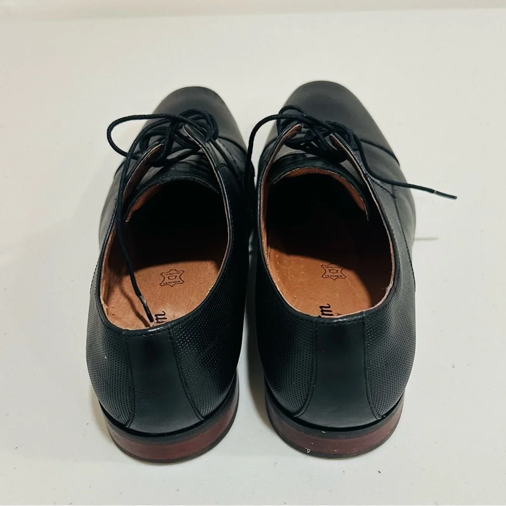 FLORSHEIM Men's Potosino Cap-Toe Oxfords Dress Shoes Size‎ 10 D, Black Leather